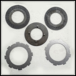 Go kart clutch disc