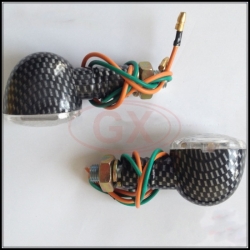 Hall Ball Carbon Shell LED Turn Indicator