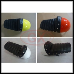 Color Rivet Hump Leather Cafe Racer Seats