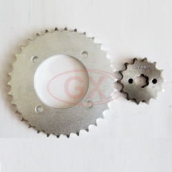 Motorcycle sprocket BIZ125(34T,14T,428H,106L)